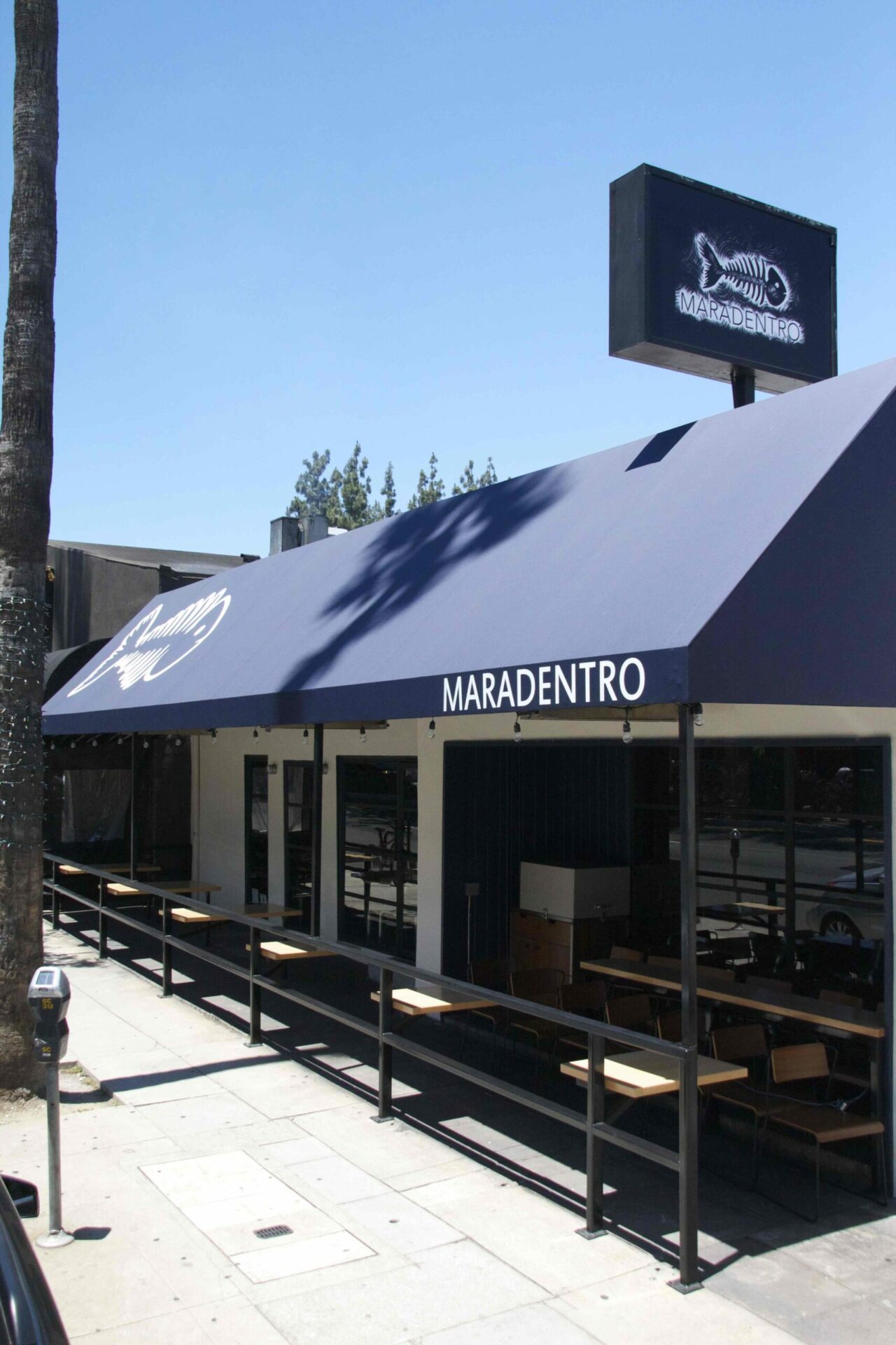 Maradentro Restaurant Awning